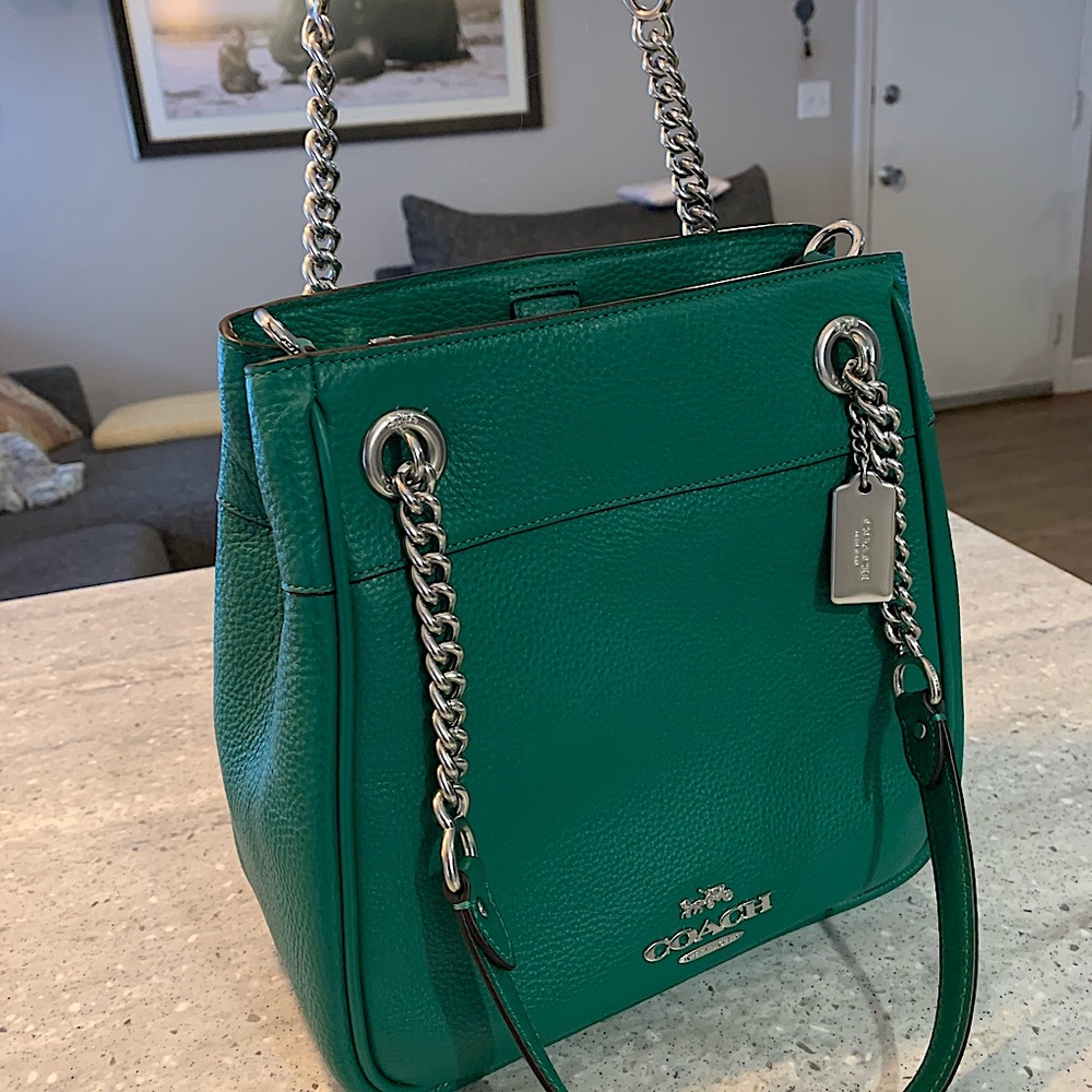 COACH Cammie Chain Bucket Bag
